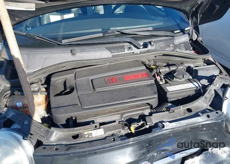 2012 Fiat 500 Lounge из США, поврежденный, VIN 3C3CFFCR5CT287694